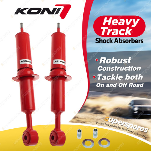 2 x Front KONI Heavy Track Shock Absorbers 88-1747SP1 Rebound Damping Adjustable