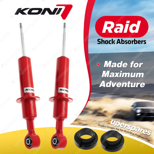 2 x Front KONI Raid Shock Absorbers 88-1711SP2 - Oversized and Over-Engineered
