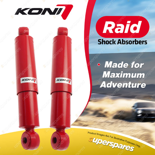 2 x Rear KONI Raid Shock Absorbers 90-5371SP1 - Oversized and Over-Engineered