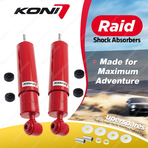 2 x Rear KONI Raid Shock Absorbers 90-5384 - Oversized and Over-Engineered