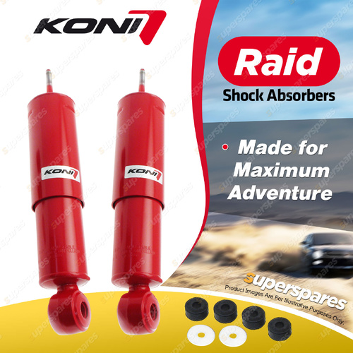 2 x Rear KONI Raid Shock Absorbers 90-5394 - Oversized and Over-Engineered
