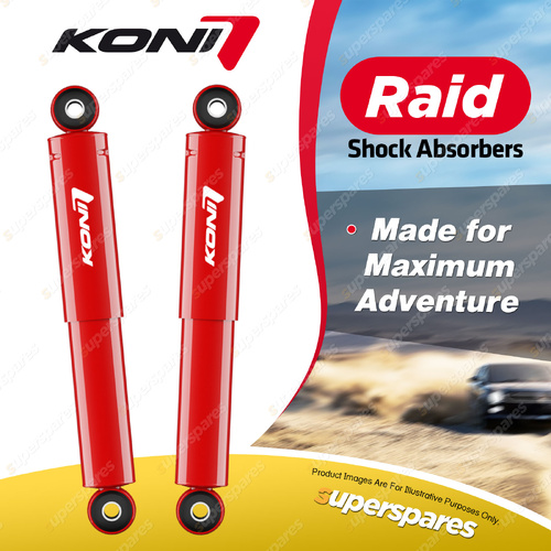 2 x Rear KONI Raid Shock Absorbers 90-5404L 90-5404R - Oversized Over-Engineered