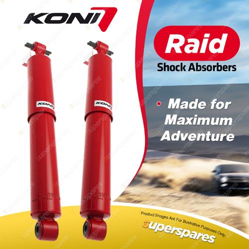 2 x Rear KONI Raid Shock Absorbers 90-5446 - Oversized and Over-Engineered