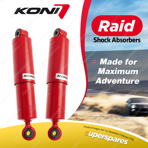 2 x Rear KONI Raid Shock Absorbers 90-5451 - Oversized and Over-Engineered
