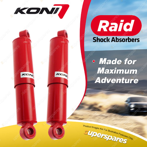 2 x Rear KONI Raid Shock Absorbers 90-5458 - Oversized and Over-Engineered