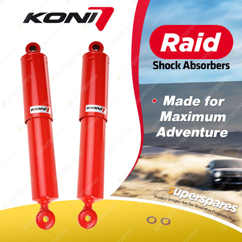 2 x Rear KONI Raid Shock Absorbers 90-5478 - Oversized and Over-Engineered