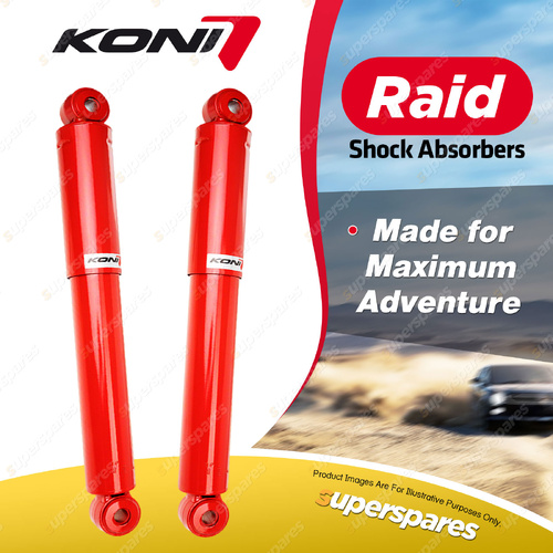 2 x Rear KONI Raid Shock Absorbers 90-5479 - Oversized and Over-Engineered