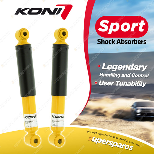 2 x Rear KONI Sport Shock Absorbers 26-1487Sport - Double Adjustable Version