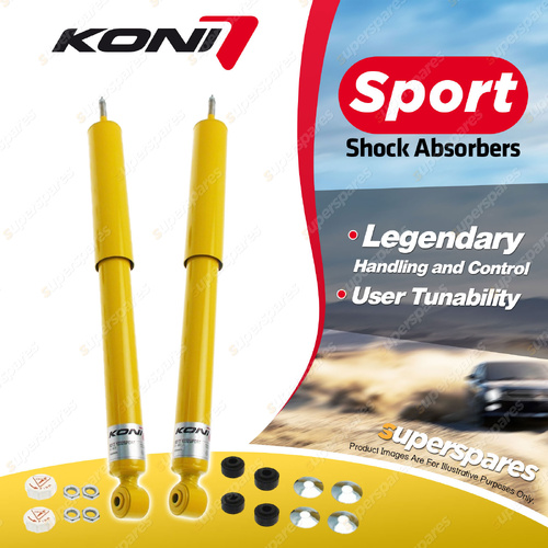 2 x Rear KONI Sport Shock Absorbers 8010-1032Sport - Double Adjustable Version
