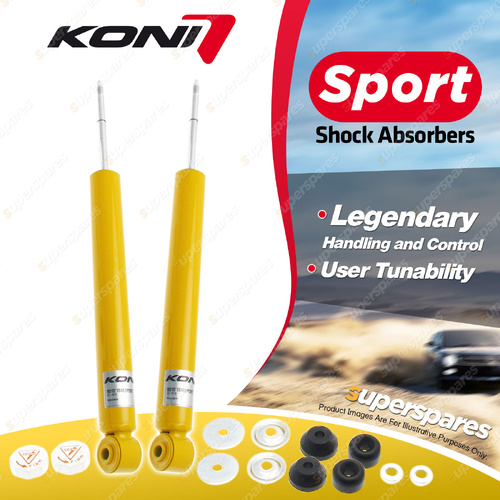 2 x Rear KONI Sport Shock Absorbers 8010-1048Sport - Double Adjustable Version