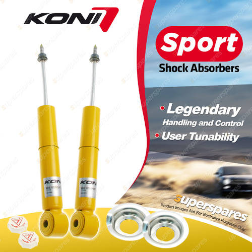 2 x Rear KONI Sport Shock Absorbers 8010-1053Sport - Double Adjustable Version