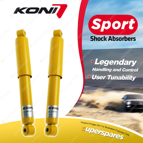2 x Rear KONI Sport Shock Absorbers 80-1350Sport - Double Adjustable Version