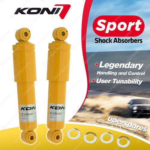 2 x Front KONI Sport Shock Absorbers 80-1675Sport - Double Adjustable Version