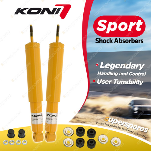 2 x Rear KONI Sport Shock Absorbers 80-2256Sport - Double Adjustable Version