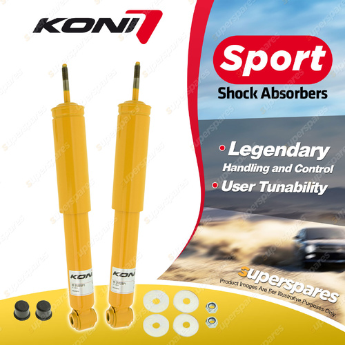 2 x Rear KONI Sport Shock Absorbers 80-2522SP1 - Double Adjustable Version