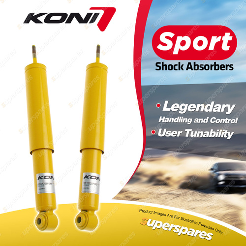 2 x Rear KONI Sport Shock Absorbers 80-2522Sport - Double Adjustable Version