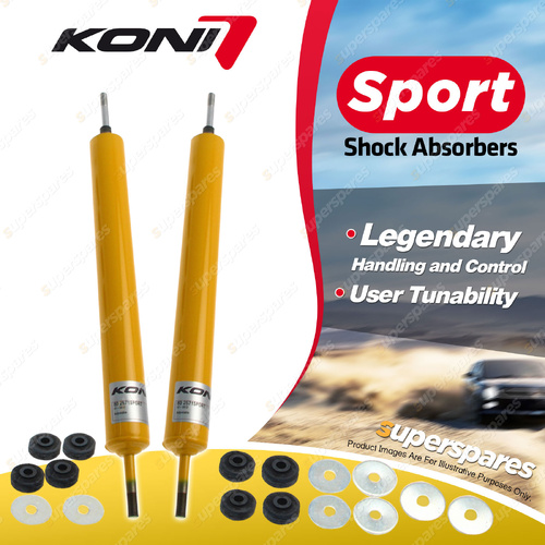 2 x Rear KONI Sport Shock Absorbers 80-2571Sport - Double Adjustable Version