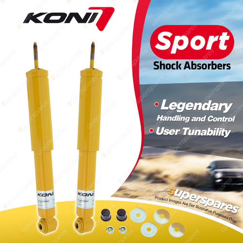 2 x Rear KONI Sport Shock Absorbers 80-2641Sport - Double Adjustable Version