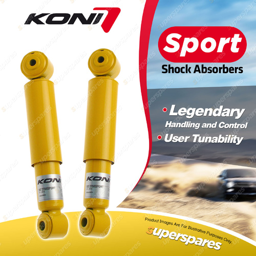 2 x Rear KONI Sport Shock Absorbers 80-2796Sport - Double Adjustable Version