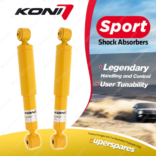 2 x Rear KONI Sport Shock Absorbers 80-2818Sport - Double Adjustable Version