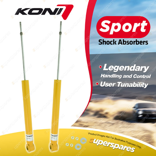 2 x Rear KONI Sport Shock Absorbers 80-2827Sport - Double Adjustable Version