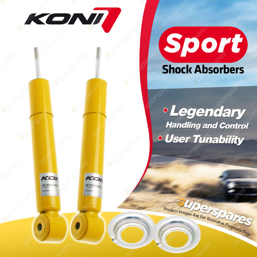 2 x Rear KONI Sport Shock Absorbers 80-2838Sport - Double Adjustable Version