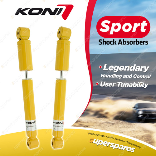 2 x Rear KONI Sport Shock Absorbers 8040-1035Sport - Double Adjustable Version