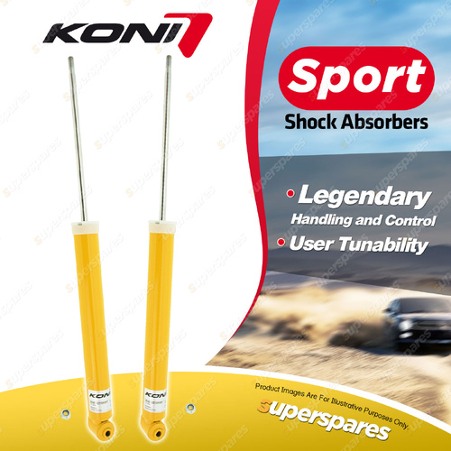 2 x Rear KONI Sport Shock Absorbers 8040-1227Sport - Double Adjustable Version