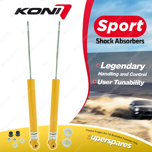 2 x Rear KONI Sport Shock Absorbers 8040-1250Sport - Double Adjustable Version