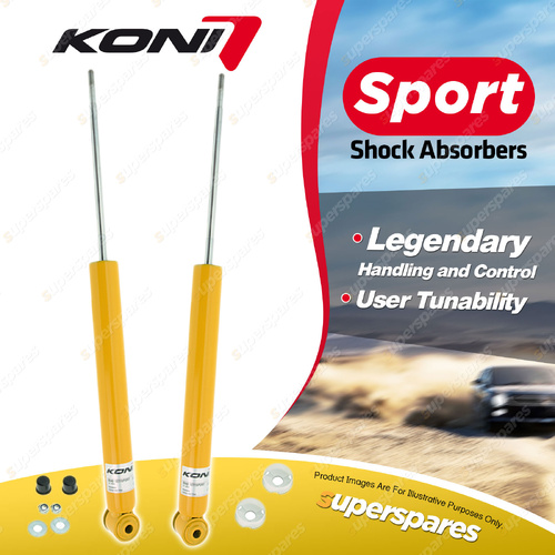 2 x Rear KONI Sport Shock Absorbers 8040-1271Sport - Double Adjustable Version
