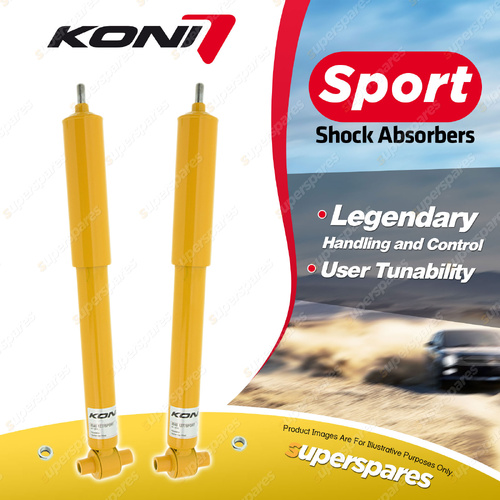 2 x Rear KONI Sport Shock Absorbers 8040-1277Sport - Double Adjustable Version