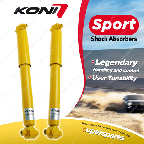 2 x Rear KONI Sport Shock Absorbers 8040-1306Sport - Double Adjustable Version