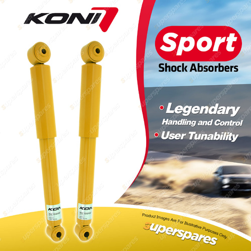 2 x Rear KONI Sport Shock Absorbers 8040-1334Sport - Double Adjustable Version