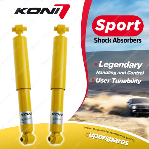 2 x Rear KONI Sport Shock Absorbers 8040-1375Sport - Double Adjustable Version