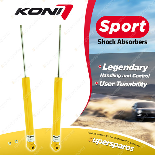 2 x Rear KONI Sport Shock Absorbers 8040-1390Sport - Double Adjustable Version