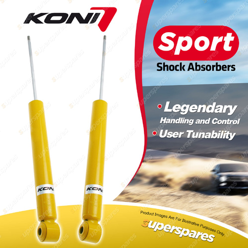 2 x Rear KONI Sport Shock Absorbers 8040-1396Sport - Double Adjustable Version