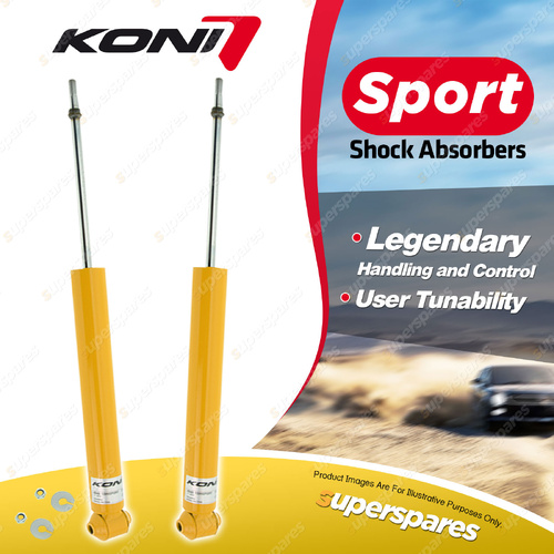 2 x Rear KONI Sport Shock Absorbers 8040-1399Sport - Double Adjustable Version