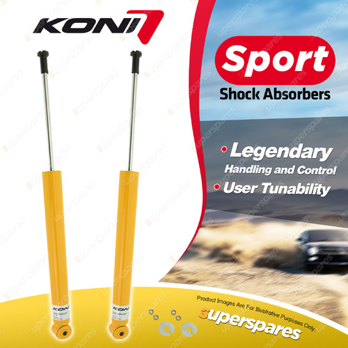 2 x Rear KONI Sport Shock Absorbers 8040-1405Sport - Double Adjustable Version