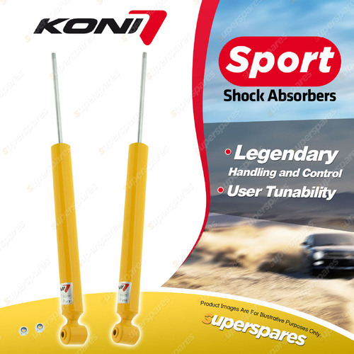 2 x Rear KONI Sport Shock Absorbers 8040-1428Sport - Double Adjustable Version