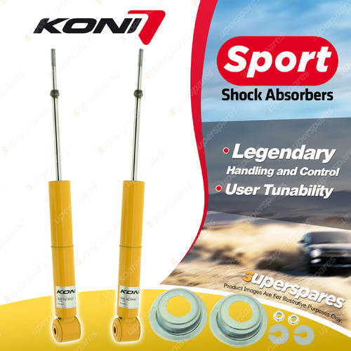 2 x Rear KONI Sport Shock Absorbers 8040-1432Sport - Double Adjustable Version