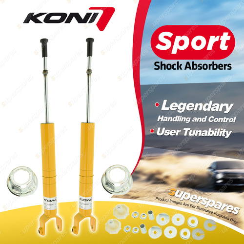 2 x Rear KONI Sport Shock Absorbers 8041-1153Sport - Double Adjustable Version