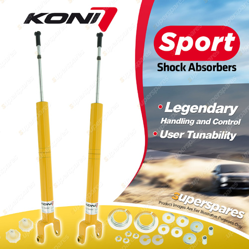2 x Rear KONI Sport Shock Absorbers 8041-1155Sport - Double Adjustable Version