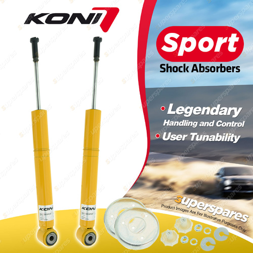 2 x Front KONI Sport Shock Absorbers 8041-1203Sport - Double Adjustable Version