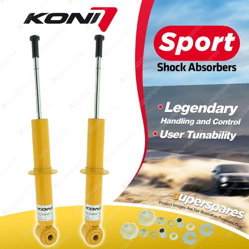 2 x Rear KONI Sport Shock Absorbers 8041-1293Sport - Double Adjustable Version