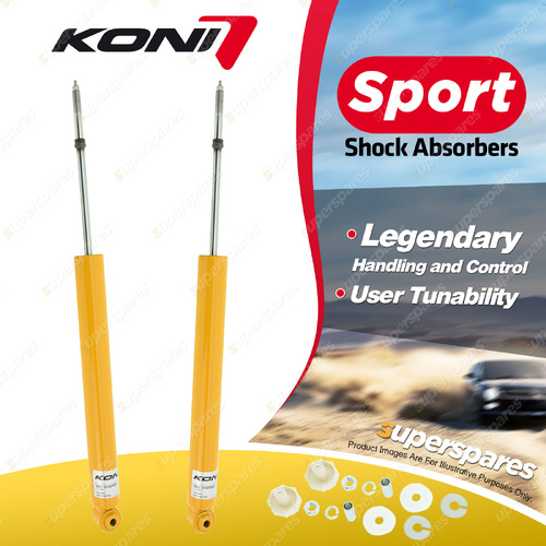 2 x Front KONI Sport Shock Absorbers 8041-1315Sport - Double Adjustable Version