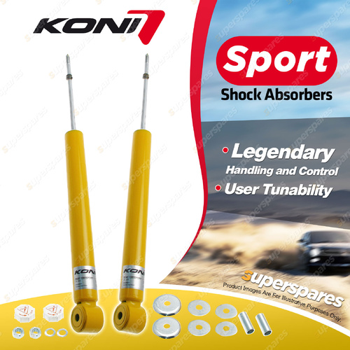 2 x Rear KONI Sport Shock Absorbers 8041-1360Sport - Double Adjustable Version