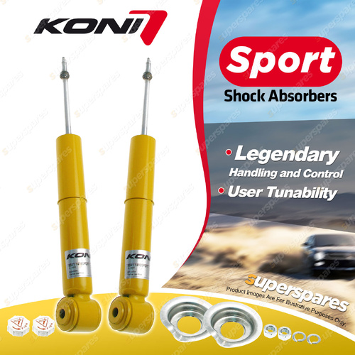2 x Rear KONI Sport Shock Absorbers 8041-1416Sport - Double Adjustable Version