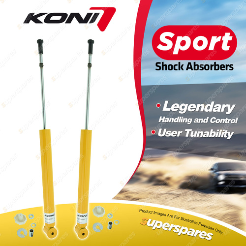 2 x Rear KONI Sport Shock Absorbers 8041-1418Sport - Double Adjustable Version