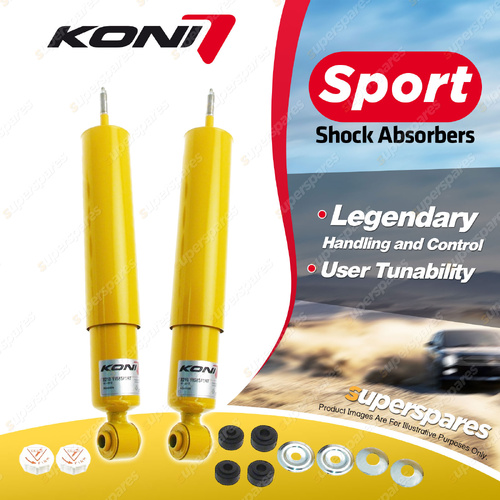 2 x Rear KONI Sport Shock Absorbers 8210-1158Sport - Double Adjustable Version