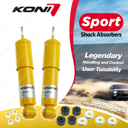 2 x Front KONI Sport Shock Absorbers 82-2085Sport - Double Adjustable Version